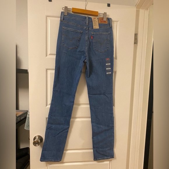 Levi’s Sculpt 724 High-Rise Straight Jeans 28/32 - Picture 3 of 4